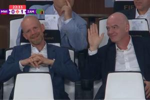 女足非洲杯看台惊现FIFA主席!因凡蒂诺挥泪致意,数据揭示非洲女足崛起之势