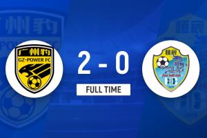 2-0！卡马拉双响若昂·卡洛斯破门，广东广州豹领跑中甲数据榜