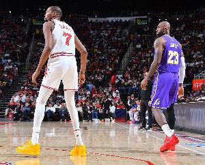 KD:之前我完全不知詹姆斯会加入76人,他想法难以捉摸